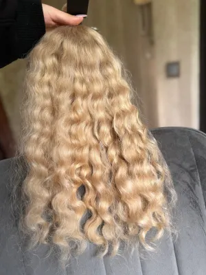 Curly natural hair, 19" (48 cm), 105 g — #LO142 — photo 3