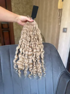 Curly natural hair, 21" (53 cm), 118 g — #LO180 — photo 3