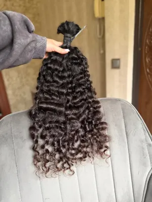 Curly natural hair, 20.5" (52 cm), 152 g — #NA3 — photo 2