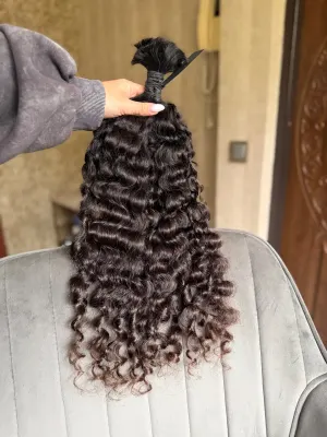 Curly natural hair, 20.5" (52 cm), 152 g — #NA3