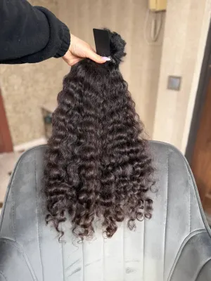 Curly natural hair, 22.5" (57 cm), 156 g — #TY5 — photo 3