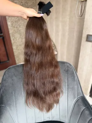 Straight natural hair, 28.5" (72 cm), 177 g — #UU17