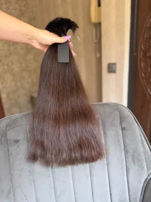 Straight natural hair, 20.5" (52 cm), 129 g — #AA4573