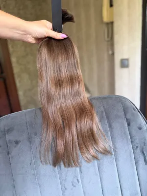 Straight natural hair, 20" (51 cm), 79 g — #UU31 — photo 3