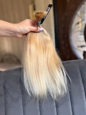 Straight natural hair, 15.5" (40 cm), 56 g — #AN7 — photo 2